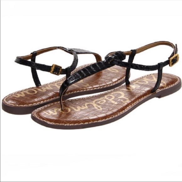 Sam Edelman Shoes - Sam Edelman | Gigi Thong Patent Leather Texture 9